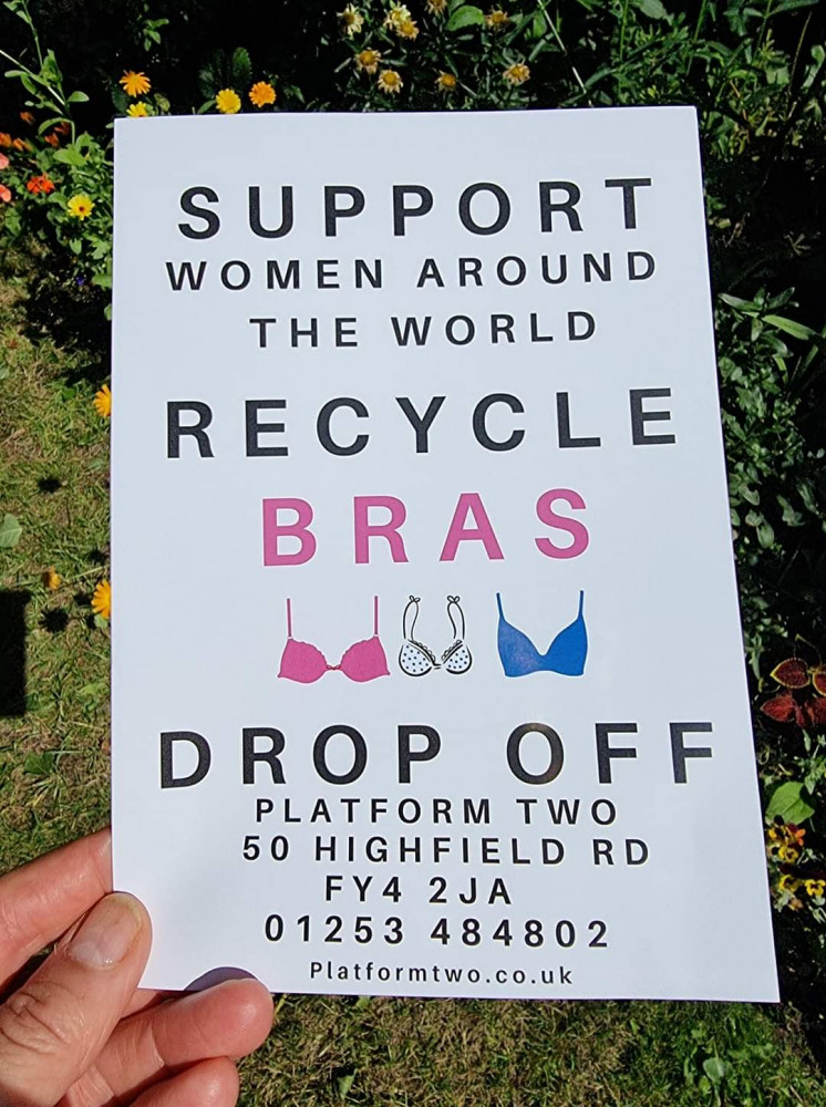 Our bra recycling is back. You may now donate your old bras again